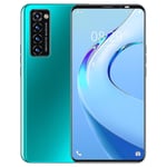 Ny R6 Ankomst 5g Smartphones 12ab Ram+512gb Rom Android 10.1 Os 80mp Quad Camera 5.8" Inchs 4k Fhd+ Grenn