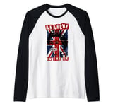 Anarchy In the UK Union Jack T Shirt Raglan Baseball Tee