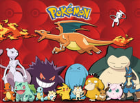 Pokemon Puslespil - Min Favorit Pokemon (100 Brikker)