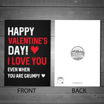 Happy Valentines Day Card Funny Card For Him Her Men Women Love You Card