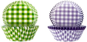 Ibili Baking Cup Set, paper, Purple/Green/White, 24 x 12 x 5 cm