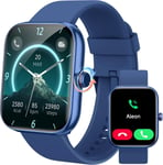 Montre Connect??E Homme Femme Avec R??Pondre/Num??Roter,1,91"" Montres Connect??Es Iphone/Samsung/Android,Smartwatch Avec Ai& Alexa Int??Gr?? Sommeil,Fr??Quence Cardiaque,Spo2,100+ Modes Sportifs