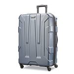 Samsonite Centric Valise Rigide Extensible avec roulettes pivotantes, Ardoise Bleue., Checked-Large 28-inch, Centric Valise Rigide Extensible avec roulettes pivotantes