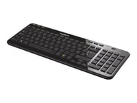 Clavier sans fil Logitech K360 - Clavier - sans fil - 2.4 GHz - Allemand