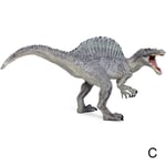 Simulation Egyptian Spinosaurus Carnotaurus Dinosaur Gift Model C Gray