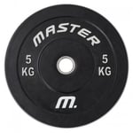 Viktskiva Master Fitness Bumperplate 5,0 kg