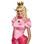 Disguise Princess Peach Mario Brothers Video Game Adult Costume Wig Accessory