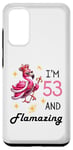 Galaxy S20 Flamingo 53rd Birthday I'm 53 Year Old And Flamazing Case