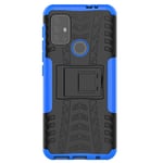 VGANA Case for MOTO Motorola G50, Anti-Fall [Tough Armor Series] Protective Cover with Foldable Holder. Blue