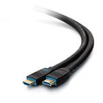 C2G Performance Series Câble HDMI® haute vitesse 4K 30 Hz avec indice CMG (FT4) Idéal pour Xbox, PS5 et salles de conférence Haute résolution 10,7 m