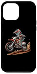 iPhone 12 Pro Max Kids Dirt Bike Motocross Rider Racing Boys Girls Bikers Case