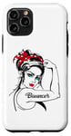 iPhone 11 Pro Female Bouncer Rosie The Riveter Pin Up Girl Case