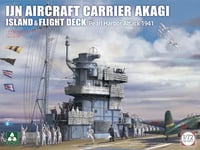 Takom 1/72 IJN Aircraft Carrier Akagi, Island & Flight Deck, Pearl Harbor 194...