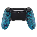 eXtremeRate Textured Blue Dawn 2.0 FlashShot Trigger Stop Remap Kit for ps4 CUH-ZCT2 Controller, Upgrade Board & Redesigned Back Shell & Back Buttons & Trigger Lock for ps4 Controller JDM 040/050/055