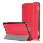 Lenovo Tab 4 10 TB-X304F Tri-Fold PU Case Red