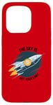 Coque pour iPhone 15 Pro Le ciel n'est pas votre limite Bitcoin Rocket