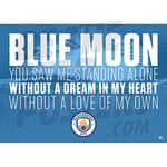 Be The Star Posters Manchester City FC Chant Poster A2 - Officially Licensed Product