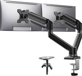 ErGear Dual Monitor Arm Desk Mount for 17 to 32 Inch Screens, Dual Monitor Stand