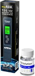 ARKA myAQUA TDS/EC Meter 3in1 - Mesure de manière fiable Les TDS, l'EC et la température. Solution d'étalonnage Incluse pour des mesures précises dans différents Types d'eau.