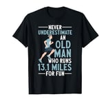 Half Marathon Running Old Man Half Marathon T-Shirt