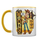 Mug en céramique 11oz / 315ml - Toy Story 4 (Sheriff Woody) Jaune