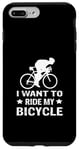 Coque pour iPhone 7 Plus/8 Plus I Want To Ride My Bicycle Vélo de route Vélo de route Vélo de route