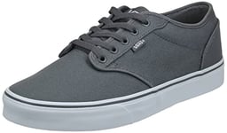 Vans Homme Atwood Canvas Sneaker, Gris Canvas Pewter White, 46 EU