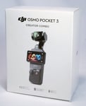 DJI Osmo Pocket 3 Creator Combo 3 Axis Vlogging Stabilizer New Sealed