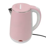 (Pink)Electric Hot Water Kettle 2000W Boil Dry Protection UK Plug 220V Hot