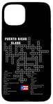 iPhone 15 Plus Puerto Rican Slang Crossword Puzzle Fun Case