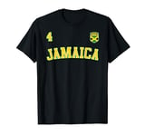 TEAM JAMAICA Jersey 4 Jamaican Flag Sports Clothing Matching T-Shirt