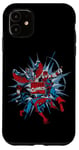 Coque pour iPhone 11 Marvel Comics Falcon Hawkeye Black Widow Spider-Man