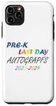iPhone 11 Pro Max Funny pre-k last day school Autographs 2024 Teachers Case