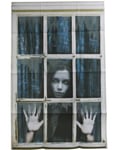 Woman in Window - Fönsterdekoration 120x80 cm