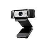 Logitech C930e Business Webcam, Appel Vidéo Full HD 1080p/30ips, Correction/Mise au Point Automatiques, Zoom 4X, Volet de Protection, Skype Business, WebEx, Lync, Cisco, PC/Mac/Portable/Macbook/Chrome