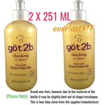 Got2b Shocking Firm Hold Sculpting Gel It Glows, direct , shape, click, 2X251ML