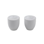 Villeroy & Boch - for Me Salt and Pepper Shaker Set, Decorative Seasoning shakers Made from Premium Porcelain, Dishwasher Safe, White