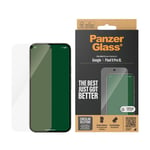 Google Pixel 9 Pro XL PanzerGlass Ultra Wide Fit Skjermbeskyttelse - Platinum Strength - Gjennomsiktig