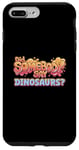 Coque pour iPhone 7 Plus/8 Plus Paléontologue Dinosaure en peluche Fan de paléontologie