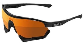 Lunettes scicon aerotech noir   multimirror bronze