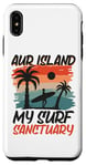 Coque pour iPhone XS Max Surf à Aur Island