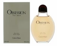 CALVIN KLEIN OBSESSION AFTERSHAVE SPLASH 125ML - MEN'S FOR HIM. NEW GIFT FOR HIM