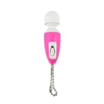 Bullet Vibrator Mini Wand Pink Wireless Silicone ABS Unisex