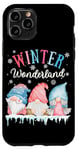 iPhone 11 Pro Walking In A Winter Wonderland Christmas Cute Gnome Matching Case