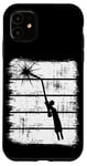 Coque pour iPhone 11 Dessinateur de baguettes de soudure Travailleur en soudure