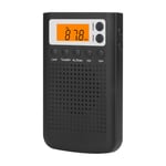 PQZATX FM/AM Radio Digital Portable Stereo Hearing Radio for The Elderly Battery Powered