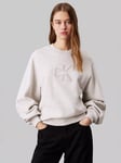 Calvin Klein Jeans Organic Cotton Chenille Mono Logo Jumper