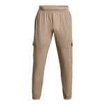 Men's Trousers Under Armour Stretch Woven Cargo Pants in Brown