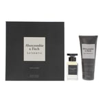 Abercrombie and Fitch Authentic 50ml EDT Spray & Shower Gel 200ml Gift Set