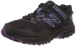 New Balance Femme 410 V6 Trail Baskets, Noir, 36 EU